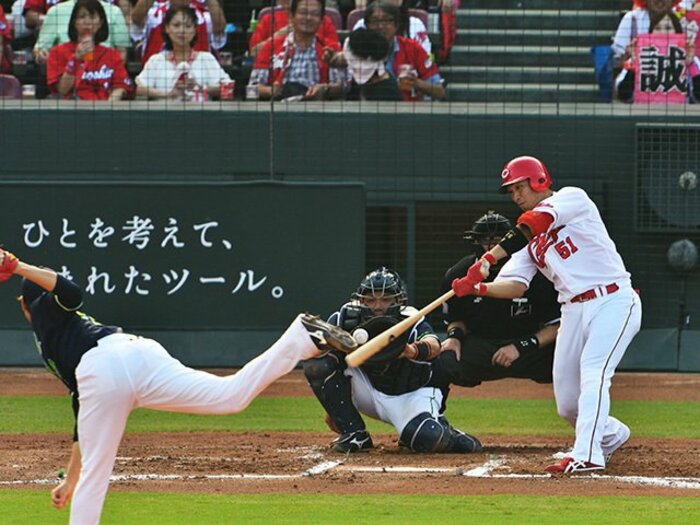 目標は10割、200本、1000打点。鈴木誠也が探す「違うもの」の正体。<Number Web> photograph by Hideki Sugiyama