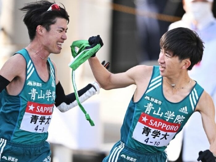 「箱根はウチに向いている」青学大の“超・高速駅伝”は史上最強なのか？ 原監督采配ズバリの区間配置の真相《独走で総合優勝》＜Number Web＞ photograph by AJPS/PICSPORT