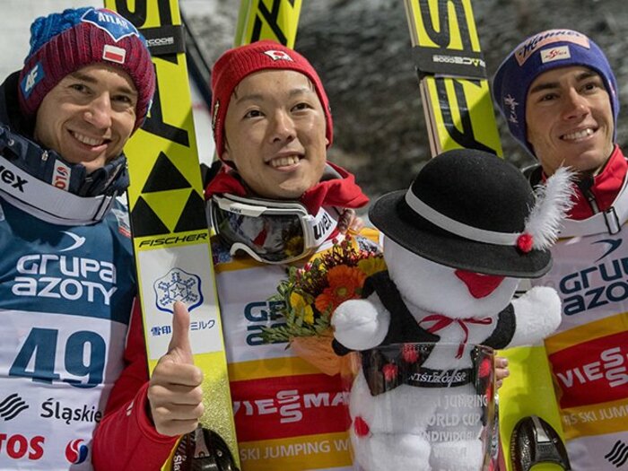 大学でジャンプ転向、小林潤志郎。平昌五輪候補に急成長できた秘訣。＜Number Web＞ photograph by AFLO