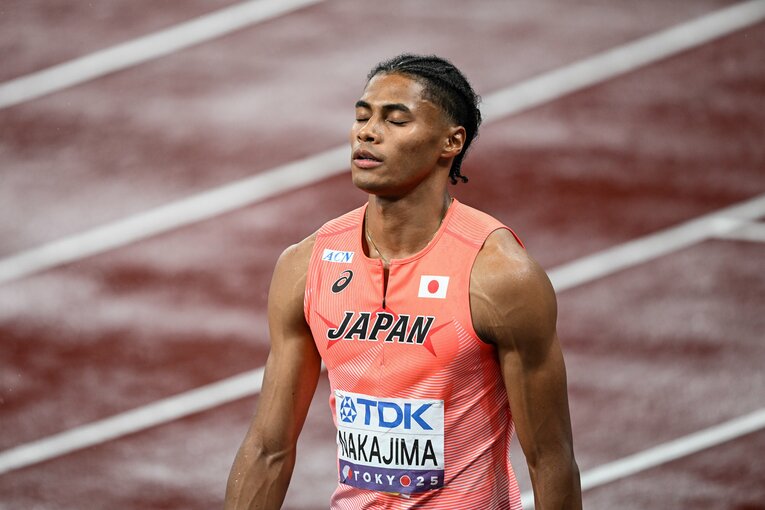 日本人として34年ぶりの決勝進出となった中島　©Nanae Suzuki