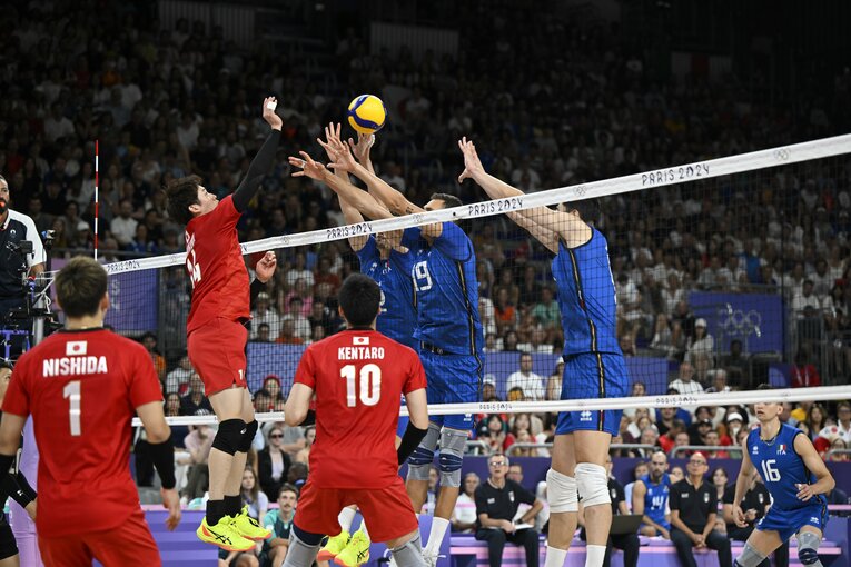 パリ五輪・準々決勝イタリア戦　©︎Asami Enomoto/JMPA