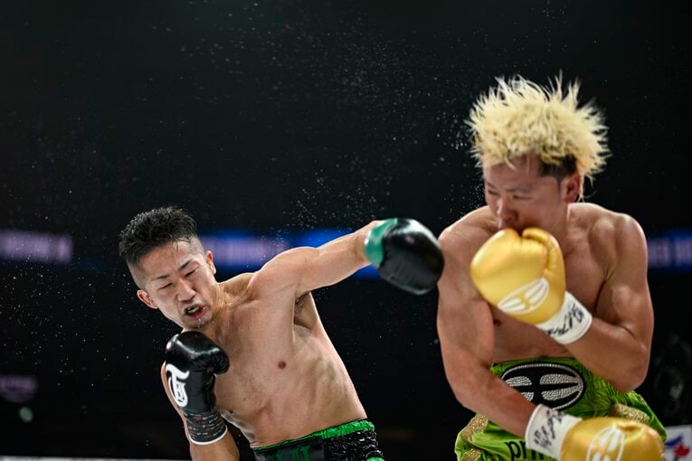 4ラウンド終了時の公開採点はイーブンだったが、徐々に流れは井上サイドのペースに…　©️Hiroaki Finito Yamaguchi