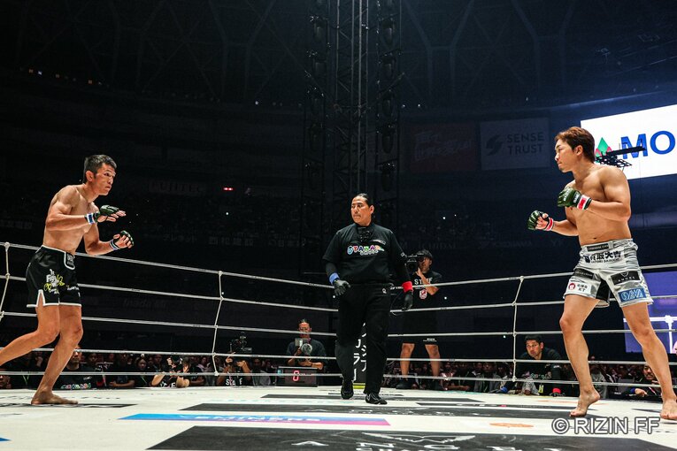 『超RIZIN.5』朝倉未来vs.青木真也　©RIZIN FF