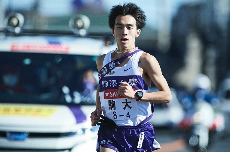 駒大・酒井亮太 ／ photograph by Yuki Suenaga