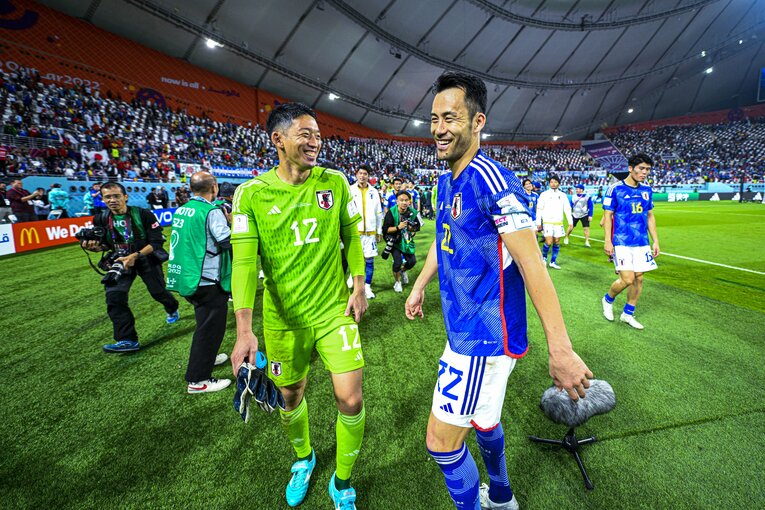 スペイン戦　©Takuya Sugiyama／JMPA