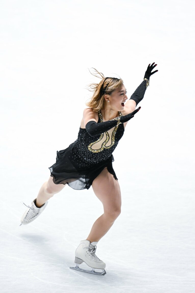 NHK杯、坂本花織のフリー演技　©︎Asami Enomoto