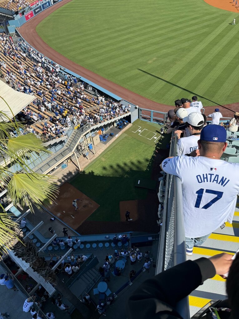 【番記者が撮った“テレビに映らない”大谷＆ドジャース写真】©Naoyuki Yanagihara