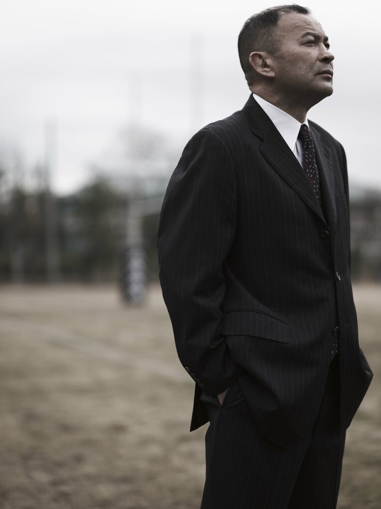 エディー・ジョーンズ（2012年2月）　©︎Shirasawa Tadashi