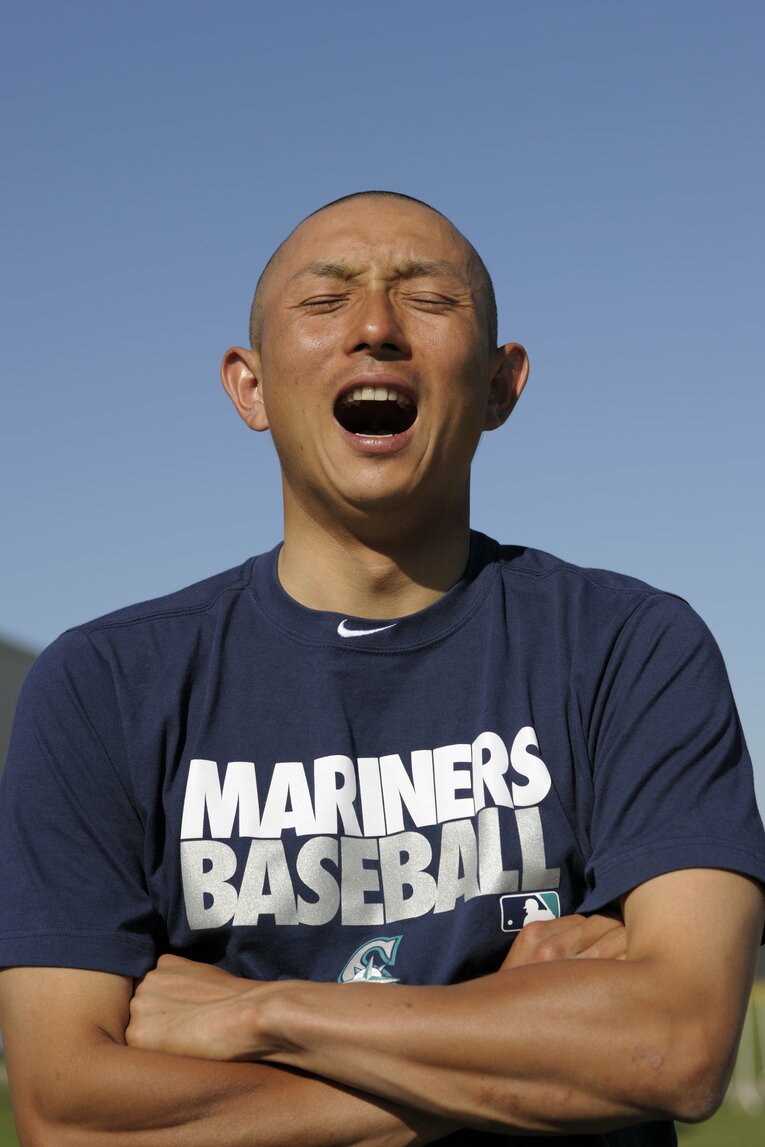 シアトル・マリナーズ時代の川崎宗則（2012年）©︎Naoya Sanuki