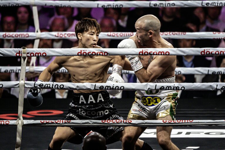 井上尚弥vs.TJ・ドヘニー。2024年9月3日、有明アリーナ　©Takuya Sugiyama