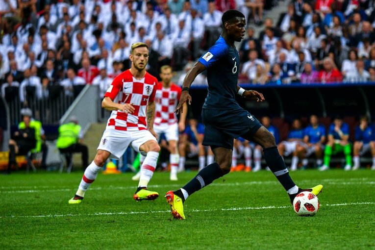 ロシアW杯決勝クロアチア戦　©Takuya Sugiyama/JMPA