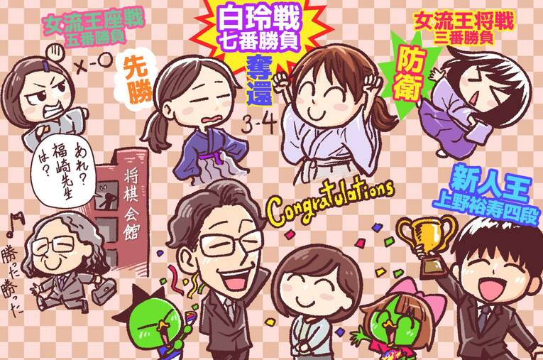 23年10月の将棋ハイライト　©Junsei Chida