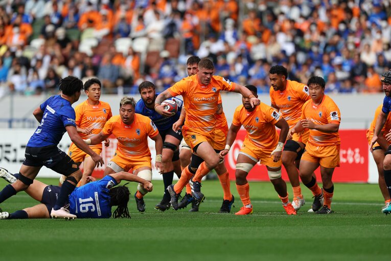 南アフリカ代表HOマルコム・マークスらFW陣の奮闘も光ったスピアーズ　©︎JRLO