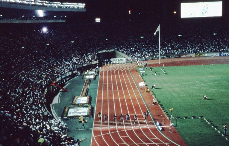 ゴール直前の瞬間　©JMPA