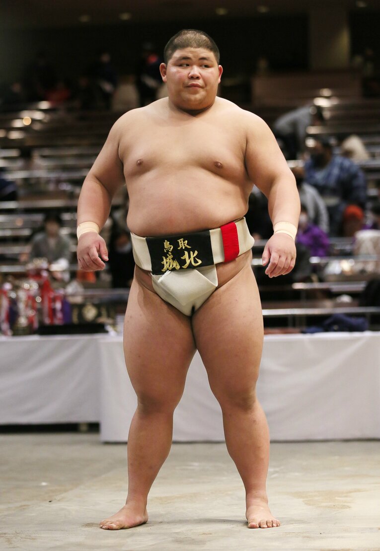 わずか1年半前。2021年12月、鳥取城北高時代の落合①　©JIJI PRESS