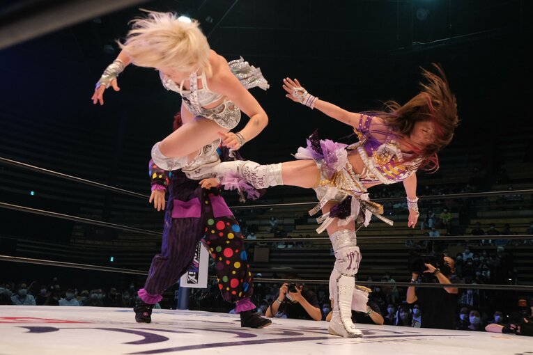 タッグを組んだ2人　©Norihiro Hashimoto