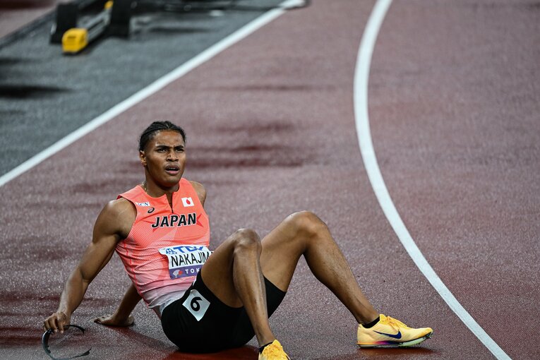 日本人として34年ぶりの決勝進出となった中島　©Nanae Suzuki