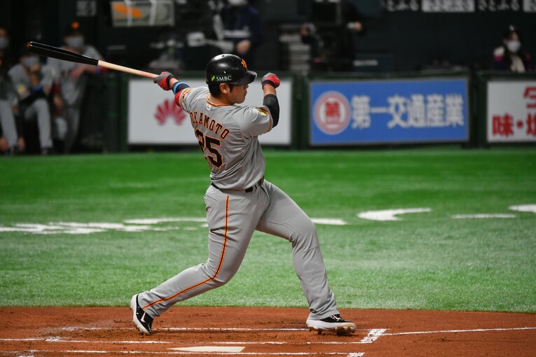 巨人・岡本　(C)Hideki Sugiyama