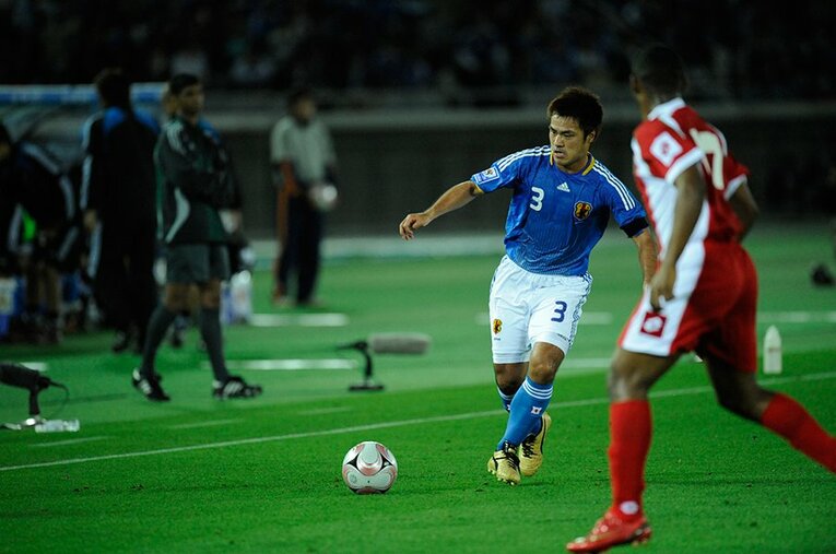 2008年　オマーン戦 ／ photograph by Takuya Sugiyama