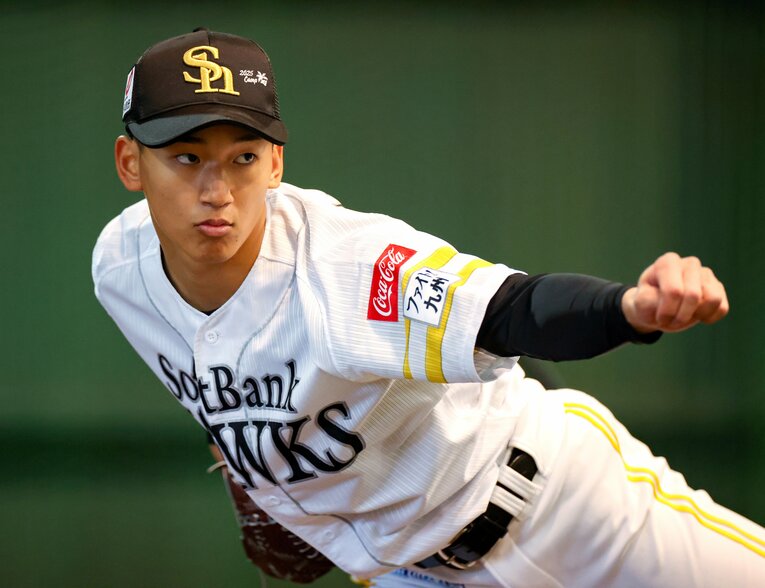 2023年のドラフトで1位指名を受けた前田　©JIJI PRESS