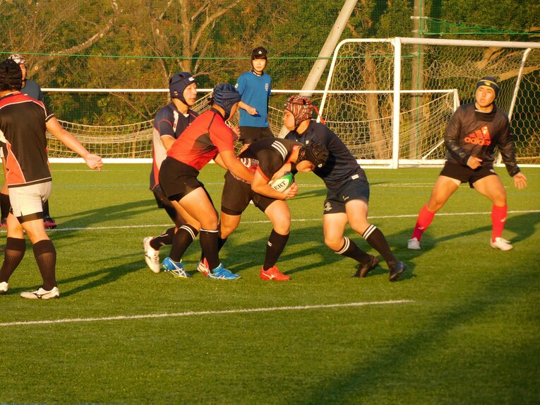 練習時間は非常に短い　©Jun Aida