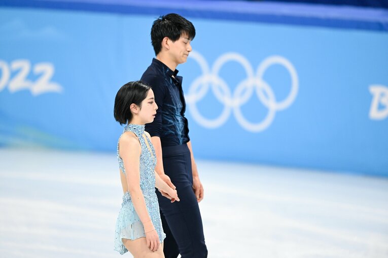 北京五輪の「りくりゅう」ペア　©️Asami Enomoto/JMPA