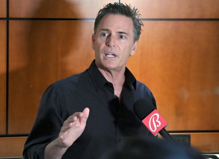 大谷翔平の代理人を務めるネズ・バレロ氏 ©JIJI PRESS