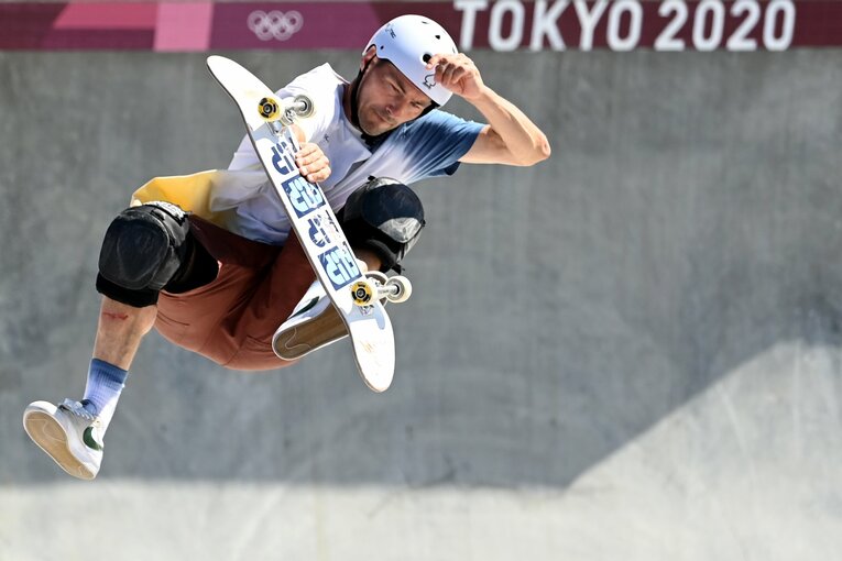 46歳の世界的レジェンド、ルーン・グリフバーグ（デンマーク）も登場した　©Getty Images