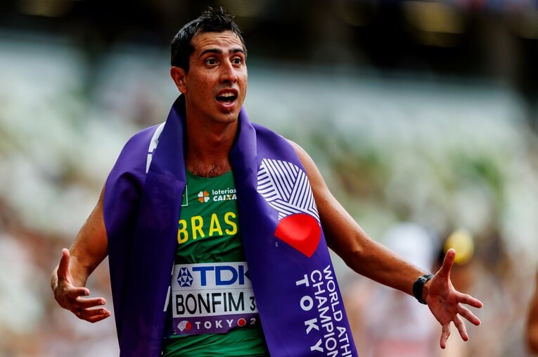 世界陸上男子競歩で“結婚指輪をなくして”話題となったカイオ・ボンフィムと妻のジュリアーナさんら家族に現地ブラジルで取材した…写真はまだまだ続きます　©Kiichi Matsumoto