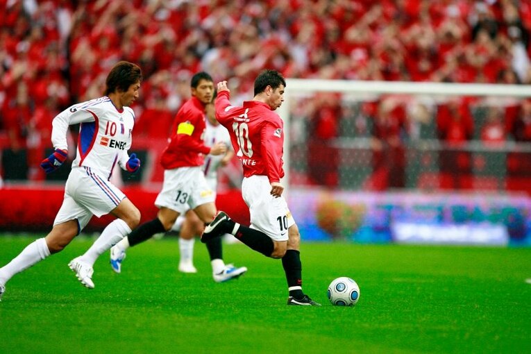 浦和時代のポンテ　©Sports Graphic Number