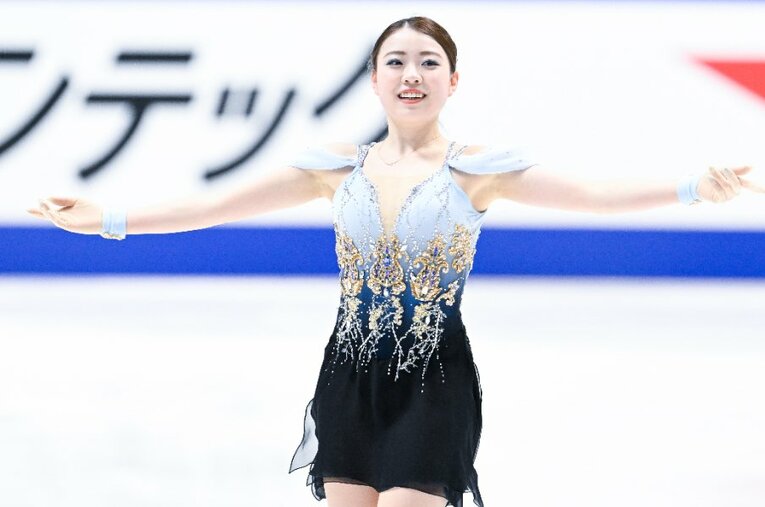 全日本フィギュア選手権に出場した紀平梨花。2年ぶりの舞台は合計188.62点で11位だった ／ photograph by Asami Enomoto