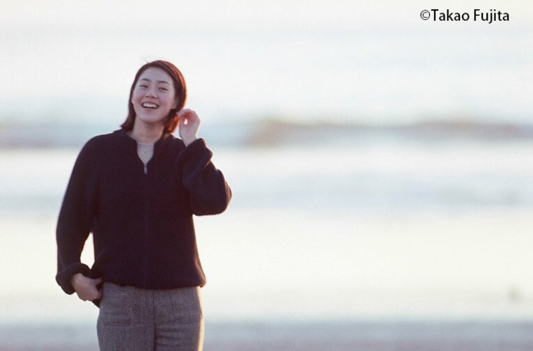 千葉すずが教えてくれた「距離感」。メディアから逃げる彼女との1対1。(4) ／ photograph by Takao Fujita