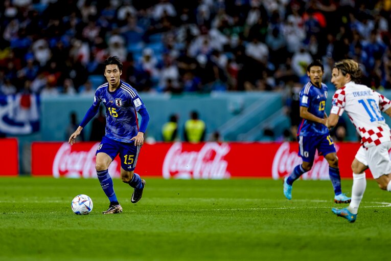 クロアチア戦　©Kiichi Matsumoto／JMPA