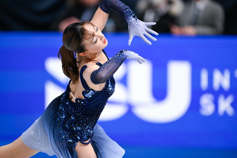 SPではジャンプのミスが響き、5位スタートとなった