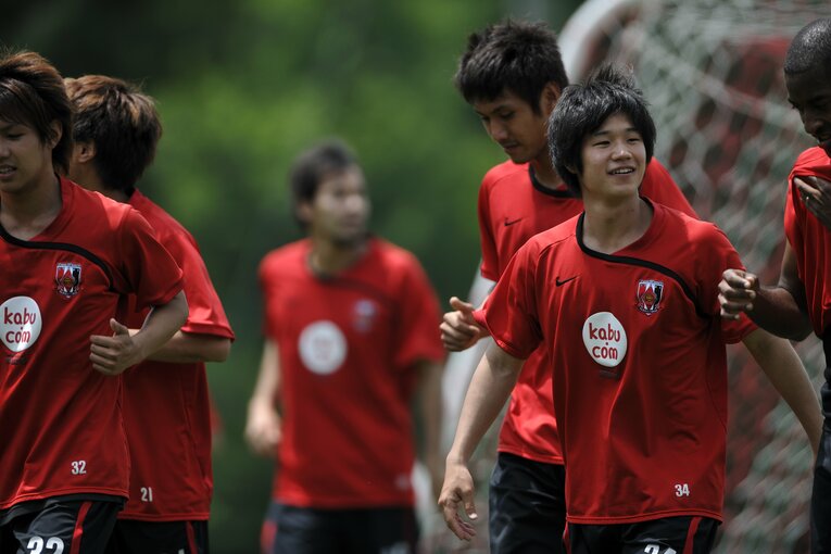 2009年、浦和の練習風景　©︎Takuya Sugiyama