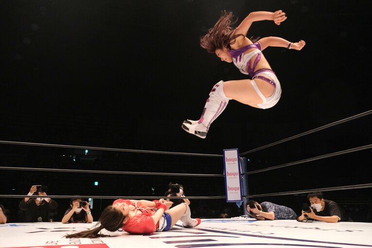 王者・AZMが「天才」と断言し溺愛する駿河メイ、その真の凄さとは？ ハイスピード王座戦で敗北もスターダムファンが熱狂した理由(24)