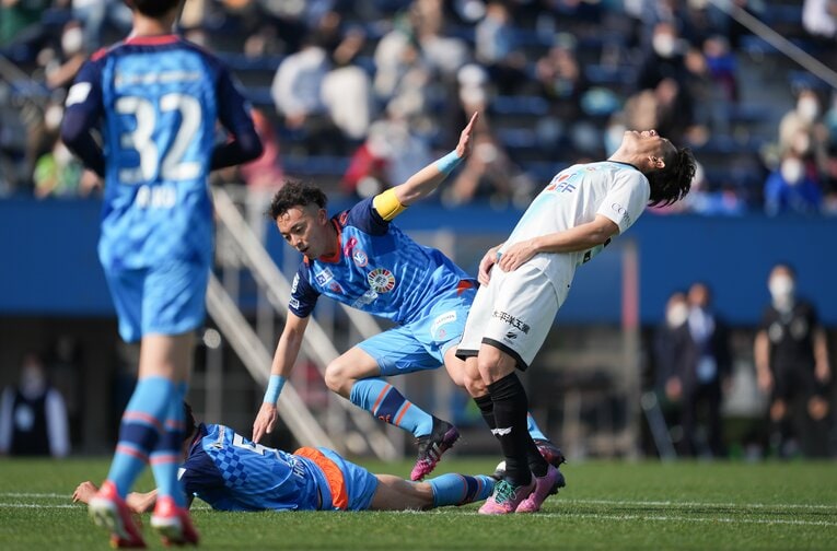 J3開幕戦 YS横浜vs FC岐阜　©︎Akito Iwamoto