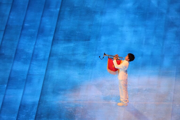 新着写真で振り返る！北京五輪開会式(30) ／ photograph by JMPA