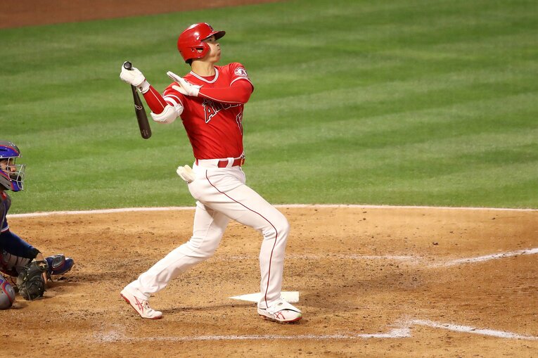 日本人歴代最速ペースでホームランを量産している大谷翔平　©Getty Images