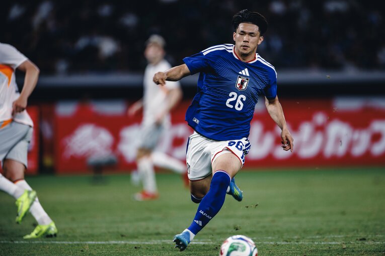 塩貝健人（5月31日アイスランド戦）©︎Kiichi Matsumoto