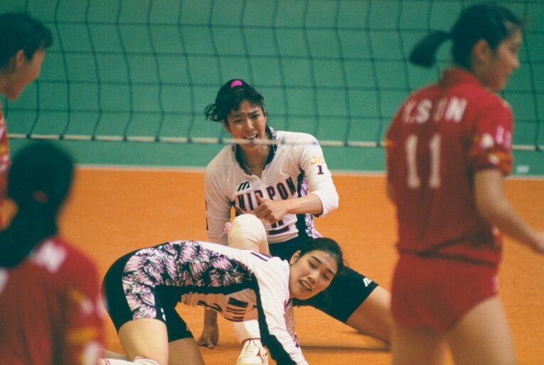 広島アジア大会、日本vs中国にて（1994年撮影）　©Naoya Sanuki