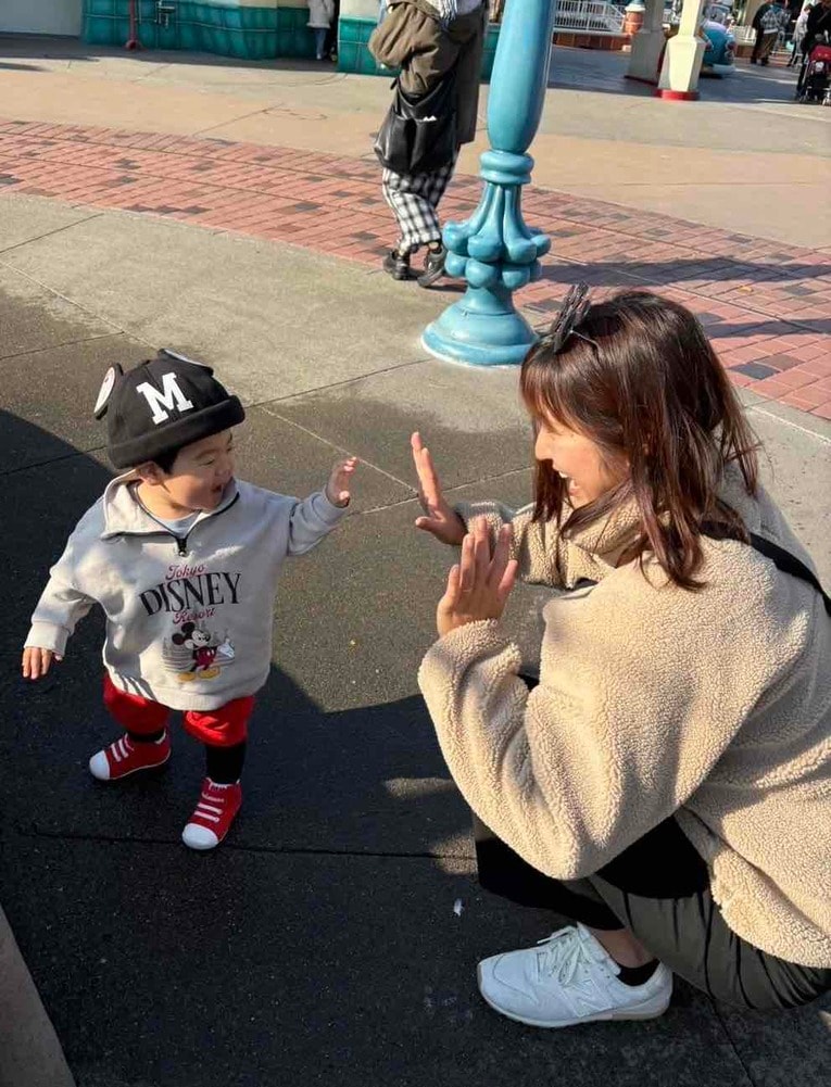 昨年1月に第1子を出産し、現在は子育てと仕事を両立中　©本人提供