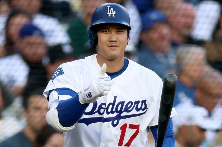ドジャース大谷翔平（31歳）。2023年ドジャース移籍を決める半年前に、電撃トレードの可能性があった ／ photograph by Getty Images