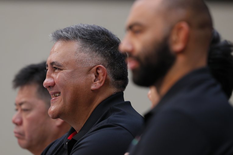 2023年W杯へ向けて強化を進めるラグビー日本代表。ジェイミー・ジョセフHCはどんなチームを作り上げるだろうか（2019年10月）©︎Shigeki Yamamoto