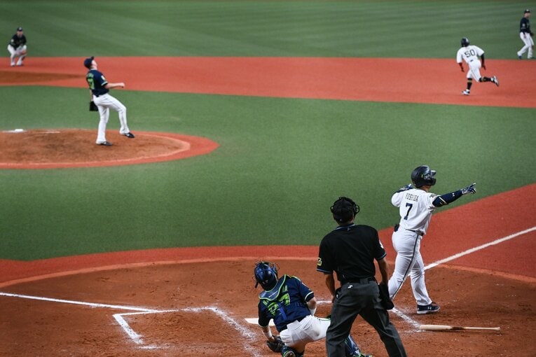 日本シリーズでの劇的サヨナラ弾　©Nanae Suzuki