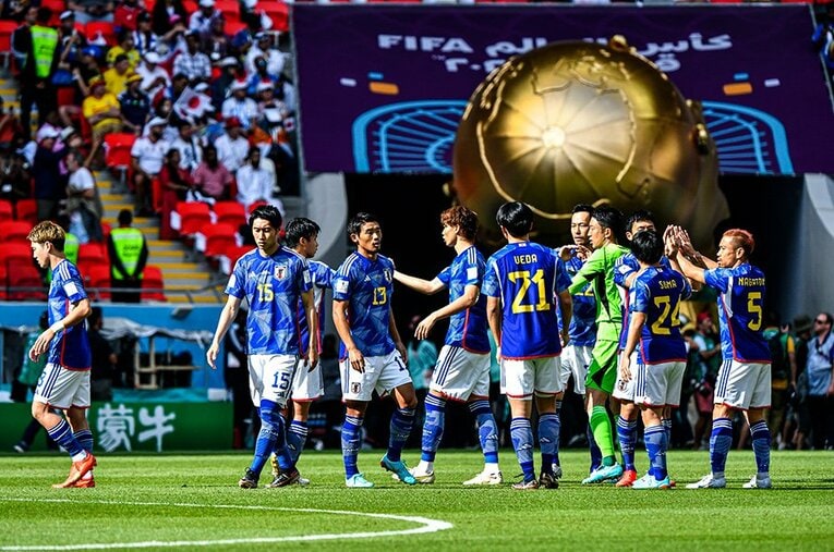 決勝トーナメント進出のために、日本代表はスペイン相手に勝ち点確保が最低条件となる ／ photograph by Takuya Sugiyama/JMPA