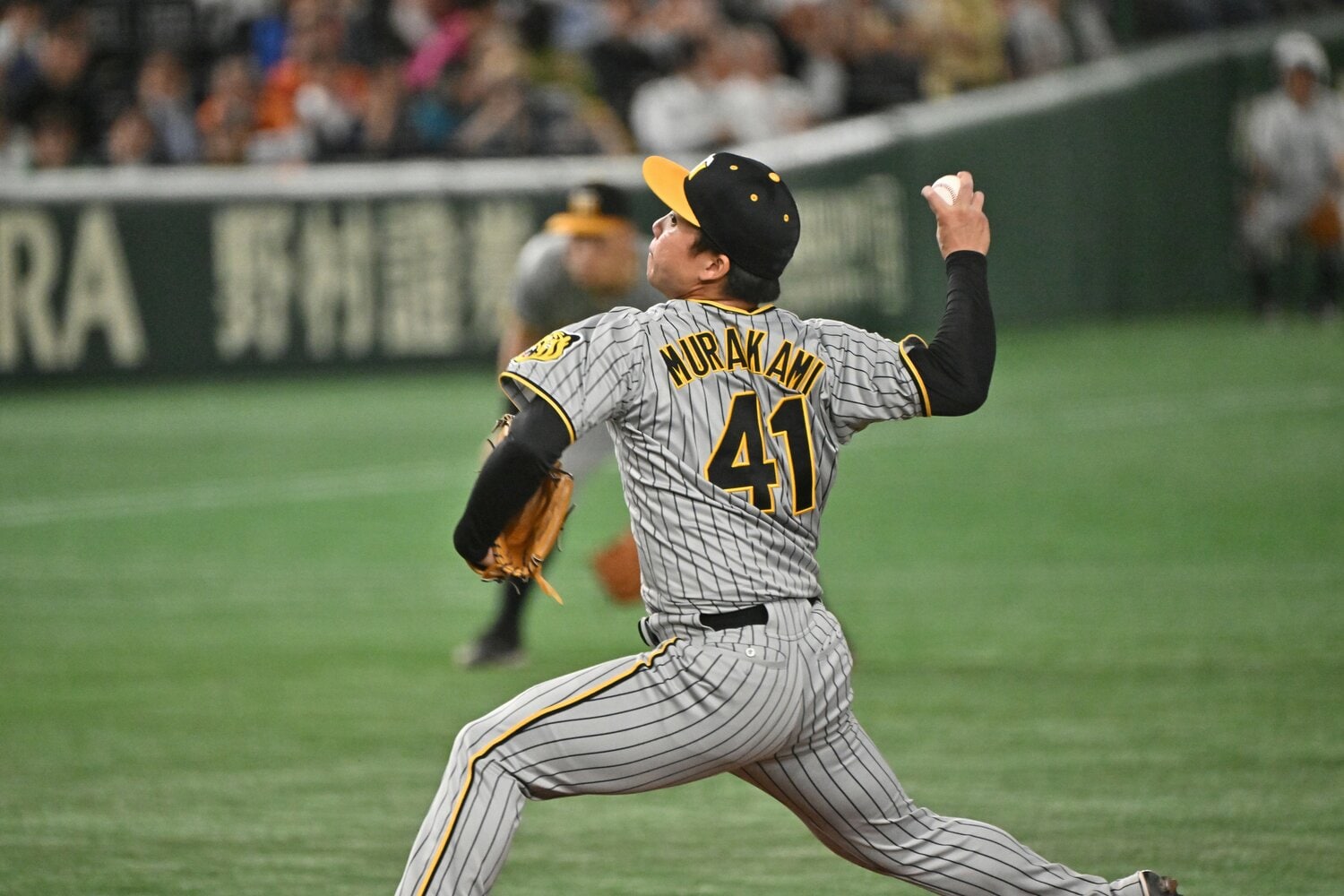 昨年より明らかに増した球威　©︎Hideki Sugiyama