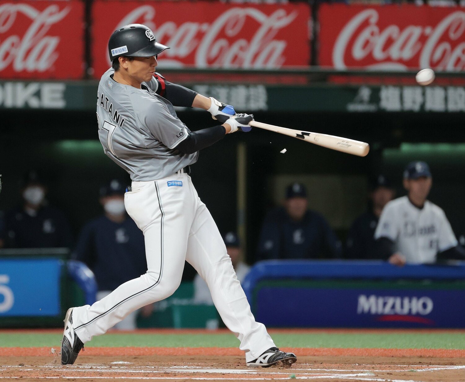 ロッテで活躍する茶谷健太 ©JIJI PRESS