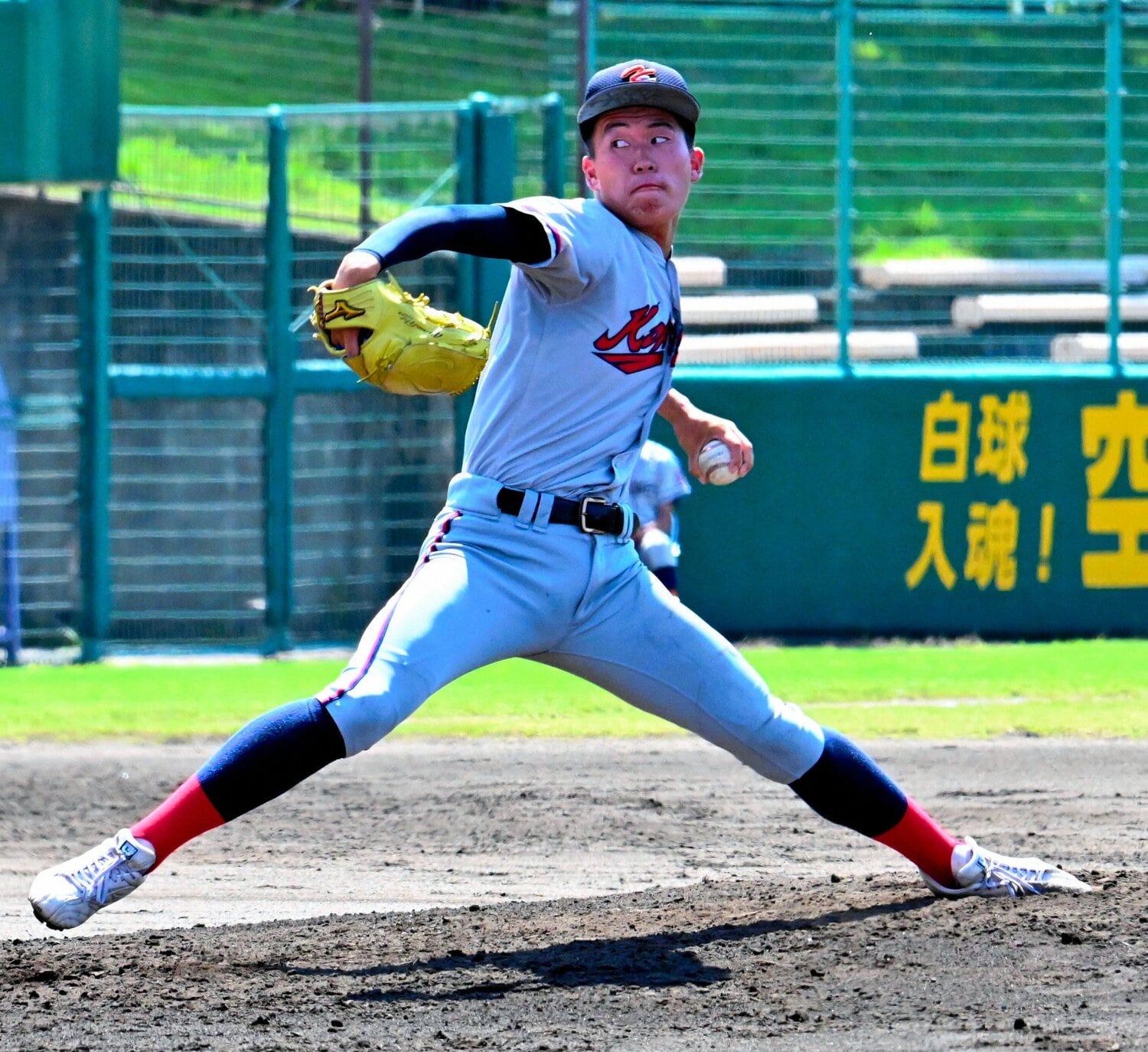 京都国際高のサウスポー・杉原望来は育成3位指名で広島へ　©︎Asahi Shimbun