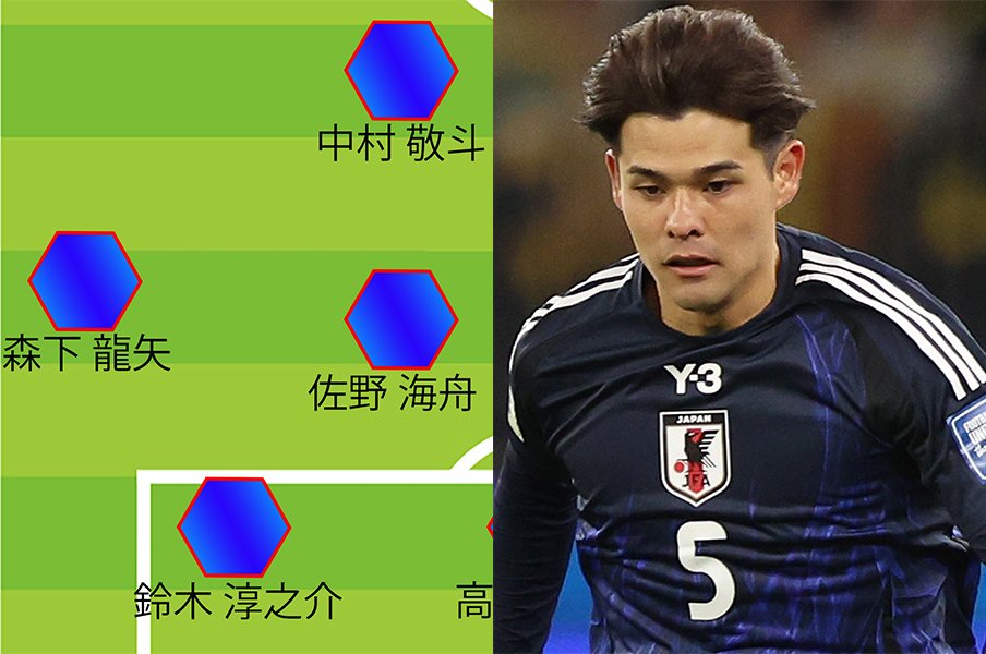 日本代表vsインドネシア予想スタメン…「お前の考えも分かるが」“名波コーチに主張”鈴木唯人、佐野海舟の戦術眼がW杯メンバー争いを熱くする<Number Web> photograph by Janelle St Pierre/Getty Images